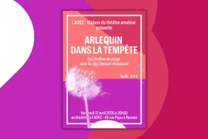 Arlequin dans la tempête
