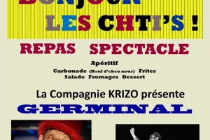 Repas sectacle - Bonjour les Chti's