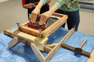 Atelier sérigraphie sur textile et papier