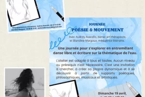 Poésie & Mouvement • Expressions poétiques et corporelles sur le thème de l'eau