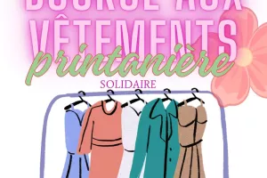 Bourse aux vêtements solidaire, édition printanière à l'Espace des Possibles à Figeac