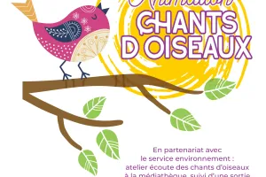 Atelier écoute des chants d’oiseaux