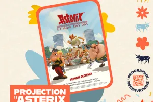 CINEM'A HUM! Projection "ASTERIX  E LO MAINE DAUS DIUS" + Atelier de Doublage