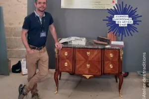 Artisans d'art en collaboration avec un antiquaire | Journées Européennes des Métiers d'Art 2026