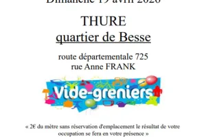 📢 VIDE-GRENIERS À BESSE (THURÉ) ! 📢