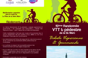 15ÈME BALADE VIGNERONNE & GOURMANDE À MARAUSSAN !