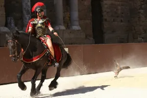 Spectacle "à l'époque des Romains"