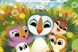 Nouveaux copains à Puffin Rock