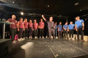 Improvisation théâtrale "Labyrinthe" à l'Ébénisterie