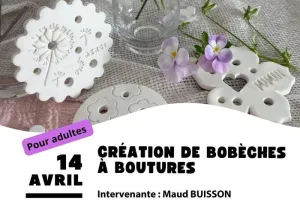 Atelier créatif : création de bobèches à bouture