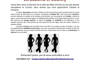 La coopérative des savoirs propose : Initiation aux danses Jerusalema et Country