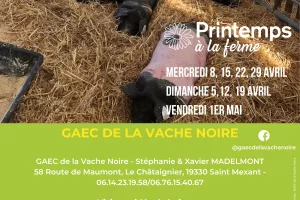 GAEC de la Vache Noire - Printemps à la ferme