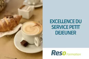 Excellence du service petit déjeuner