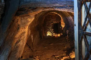 Visite guidée du souterrain-cluzeau - Château en fête