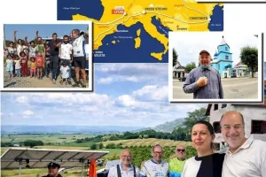 Voyager à vélo solaire à travers l'Europe