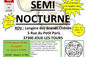 Randonnée semi nocturne