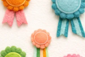 Atelier feutrine | Fabrique ta médaille