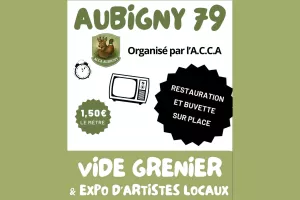 AUBIGNY : Vide-grenier et expo d'artistes