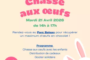 Chasse aux œufs solidaire