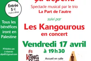 Soirée conviviale et festive au profit de la Palestine