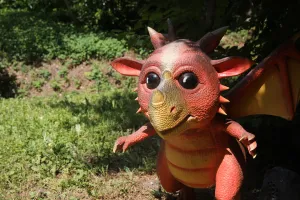 Un château tout feu tout flamme - le weekend des dragons !