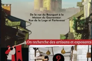 Marché artisanal médiéval