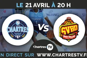 C'Chartres Métropole Basket Masculin vs Saint-Vallier
