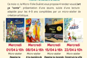L'art ça conte - Une ferme à Paris et micro-atelier construis ta ville idéale