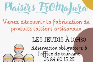 Visite guidée de l'atelier Plaisirs FrOMaJura