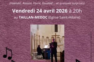 Concert de Chants Sacrés - Jacques Laporte & Alain Perez