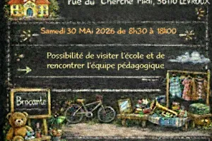 La brocante de l'école Clairefontaine