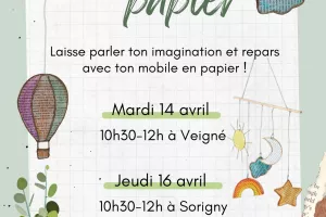 Atelier: Poésie de papier
