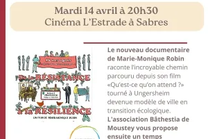 Ciné-débat : "De la résistance à la résilience" de Marie-Monique Robin