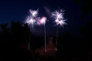 Feu d'artifice et soirée entrecôtes