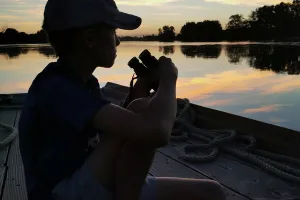Balade Loire : La Loire au crépuscule