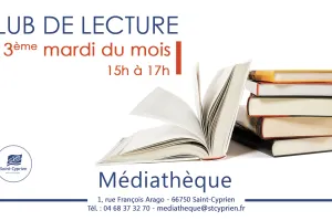 CLUB DE LECTURE DE LA MEDIATHEQUE