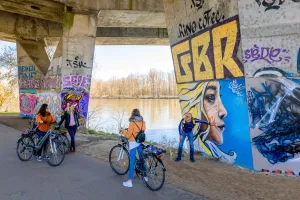 Visite guidée : Street art à vélo