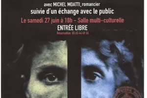 Rencontre littéraire avec Michel Moatti romancier