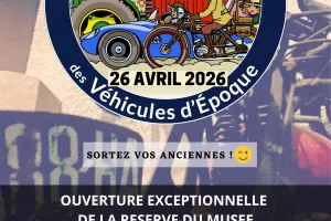 Journée Nationale des Véhicules d'Époque : Ouverture exceptionnelle de la réserve du Musée