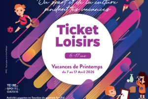 Ticket Loisirs Vacances de Printemps