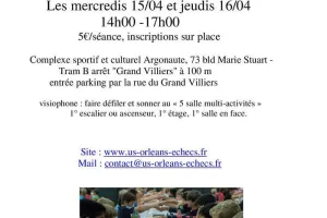 Stage Echecs Orléans