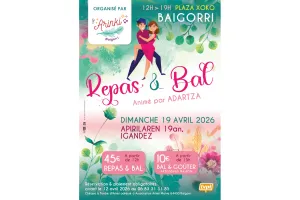 Repas et bal animé par Adartza