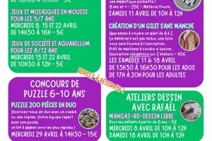 Concours de puzzle pour les 6-10 ans