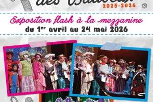 Exposition flash : les costumes de carnaval des Balibeux 2025-2026