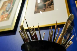 Exposition de peintures et de sculptures