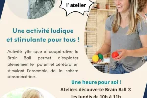 Une heure pour soi avec le Brain Ball ®!