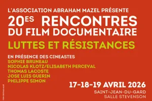 20e édition des Rencontres du film documentaire “Luttes et résistances”