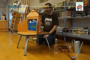 Lecture à la Médiathèque