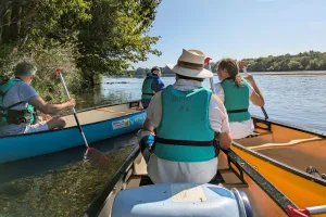 La Loire sauvage à pied et en canoë