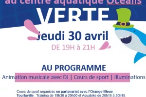 Soirée verte au centre aquatique Océalis